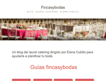 Tablet Screenshot of fincasybodas.com